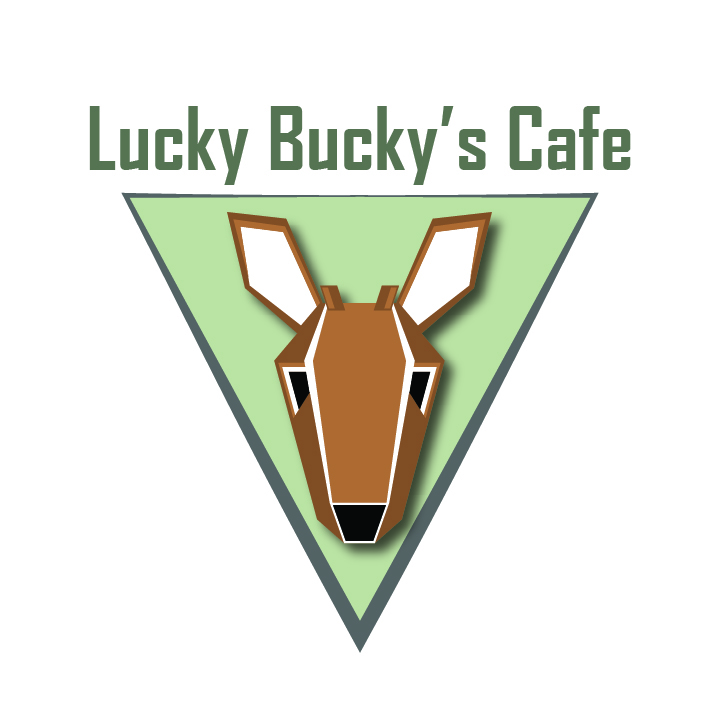 Lucky Bucky's Cafe Logo